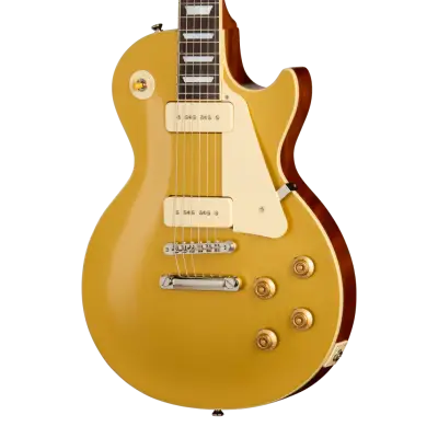 1956 Les Paul Goldtop Reissue Electric Guitar with Hardshell Case - Double Gold