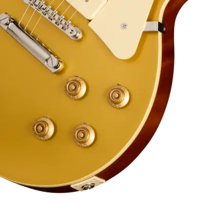 1956 Les Paul Goldtop Reissue Electric Guitar with Hardshell Case - Double Gold
