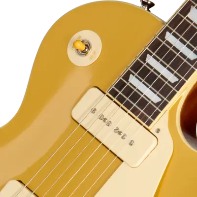 1956 Les Paul Goldtop Reissue Electric Guitar with Hardshell Case - Double Gold