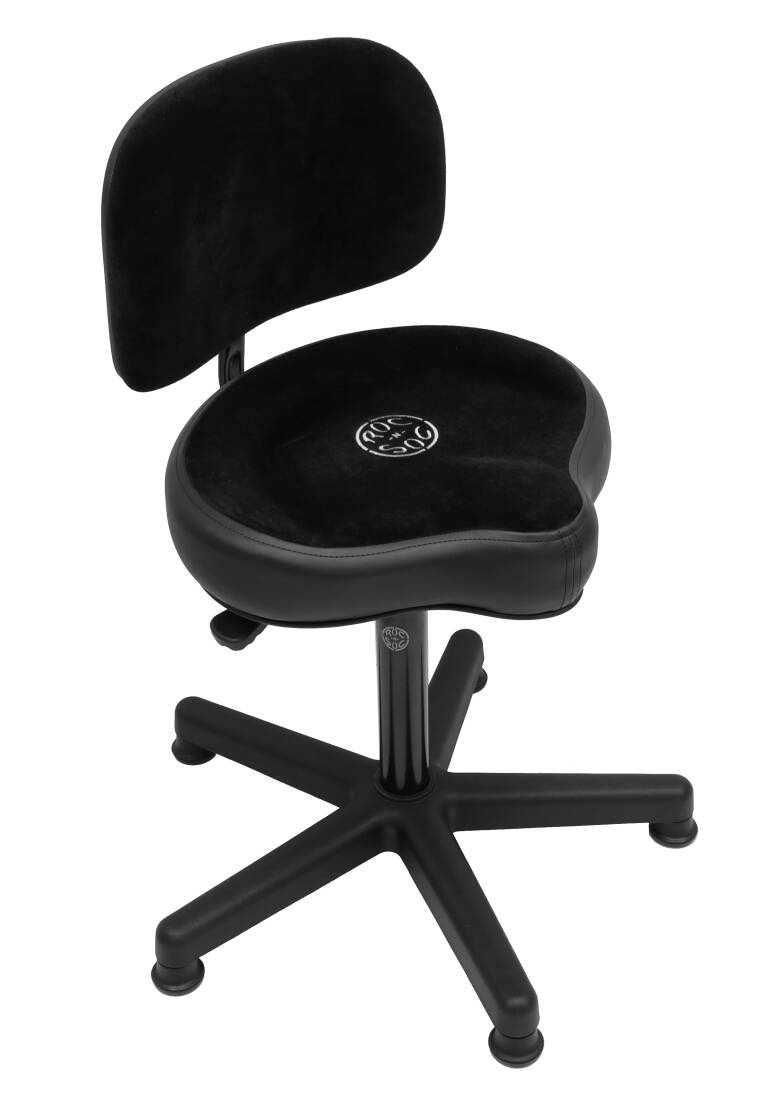 Lunar Throne with Backrest - Black