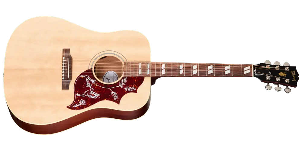 Hummingbird Special Acoustic/Electric Guitar with Softshell Case - Satin Natural