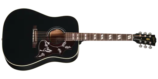 Gibson - Hummingbird Special Acoustic/Electric Guitar with Softshell Case - Satin Ebony
