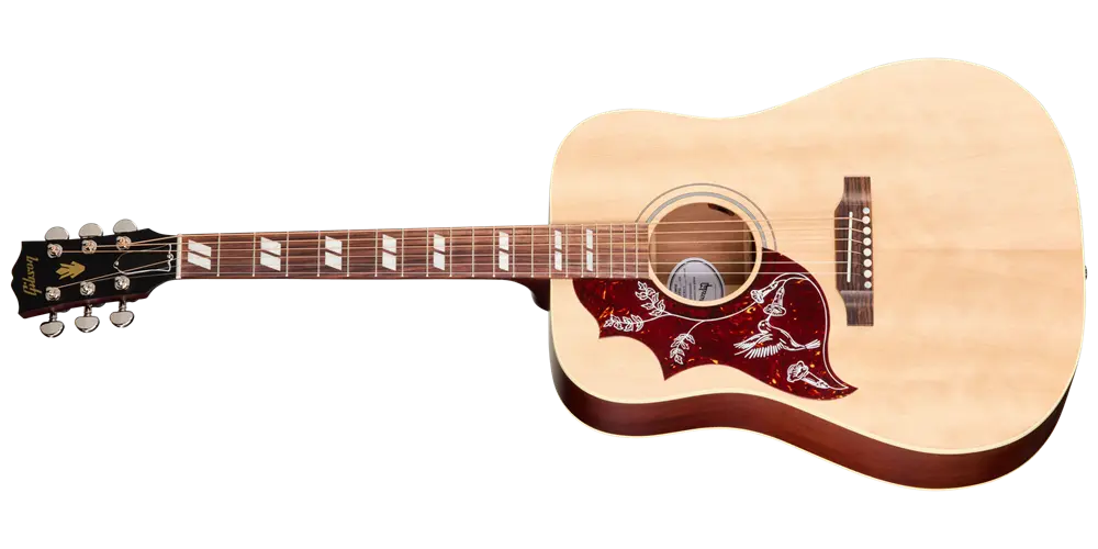 Hummingbird Special Acoustic/Electric Guitar with Softshell Case - Satin Natural (Left Handed)
