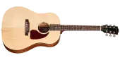 "Gibson - J-45 Special Acoustic\/Electric Guitar with Softshell Case - Satin Natural"