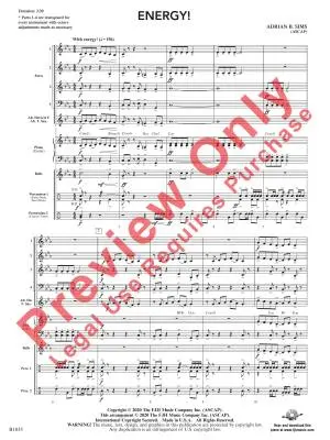 Energy! - Sims - Concert Band (Flex-Band) - Gr 2.5
