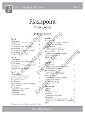 Flashpoint - Arcari - Concert Band (Flex-Band) - Gr. 2