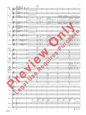 Forgotten Tales of the West - Sims - Concert Band (Flex-Band) - Gr. 3.5