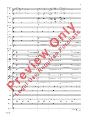 Forgotten Tales of the West - Sims - Concert Band (Flex-Band) - Gr. 3.5