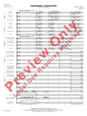 Panoramic Landscapes - Grant - Concert Band (Flex-Band) - Gr. 4