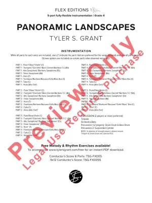 Panoramic Landscapes - Grant - Concert Band (Flex-Band) - Gr. 4