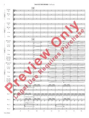 Tale of the Sword - Grant - Concert Band (Flex-Band) - Gr. 2