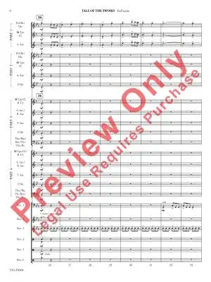Tale of the Sword - Grant - Concert Band (Flex-Band) - Gr. 2