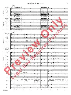 Tale of the Sword - Grant - Concert Band (Flex-Band) - Gr. 2