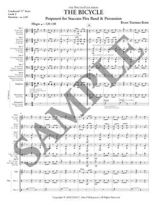 The Bicycle - Ross - Concert Band (Flex-Band) - Gr. 3