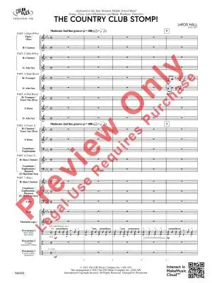 The Country Club Stomp! - Hall - Concert Band (Flex-Band) - Gr. 3