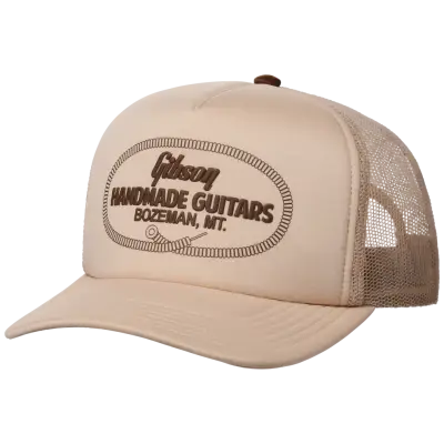 Gibson - Bozeman, MT Foam Trucker Hat - Tan