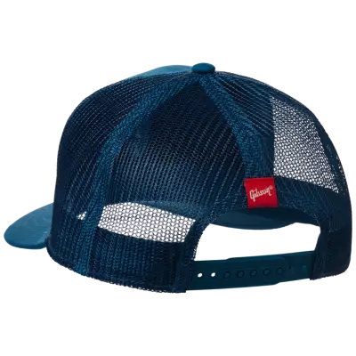 Canvas Trucker Hat - Blue