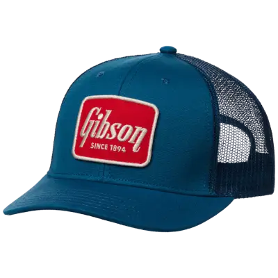 Gibson - Canvas Trucker Hat - Blue