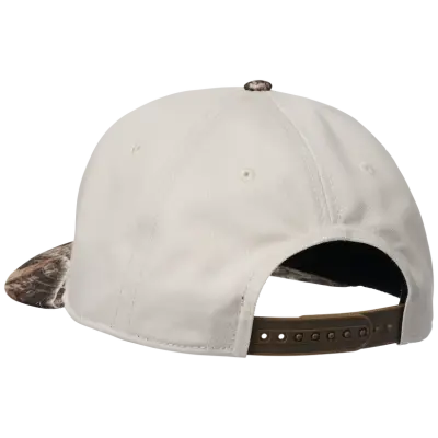 Script Logo Structured Snapback Hat - Camo