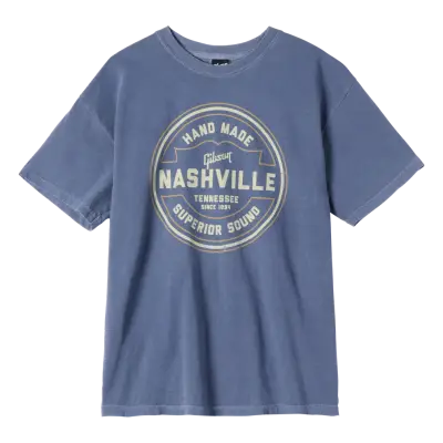 Gibson - Superior Sound Tee, Blue - XXXL