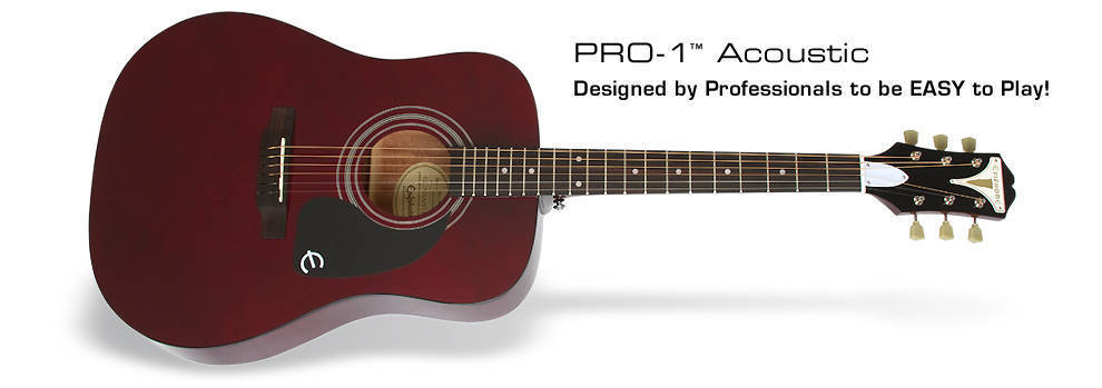Pro-1 Acoustic - Wine Red