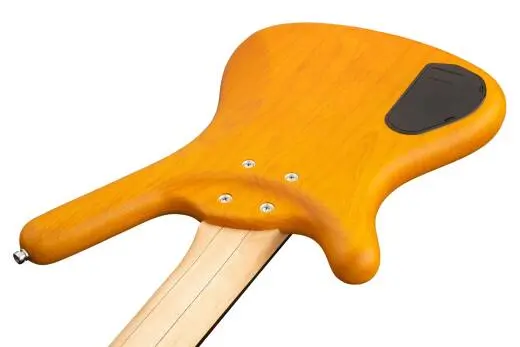 RockBass Corvette $$ 5-String Bass Guitar with Gig Bag - Honey Violin Transparent Satin