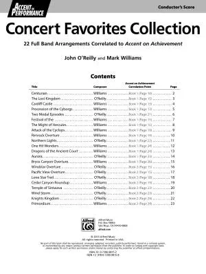 Accent on Performance: Concert Favorites Collection - Conductor\'s Score - Book