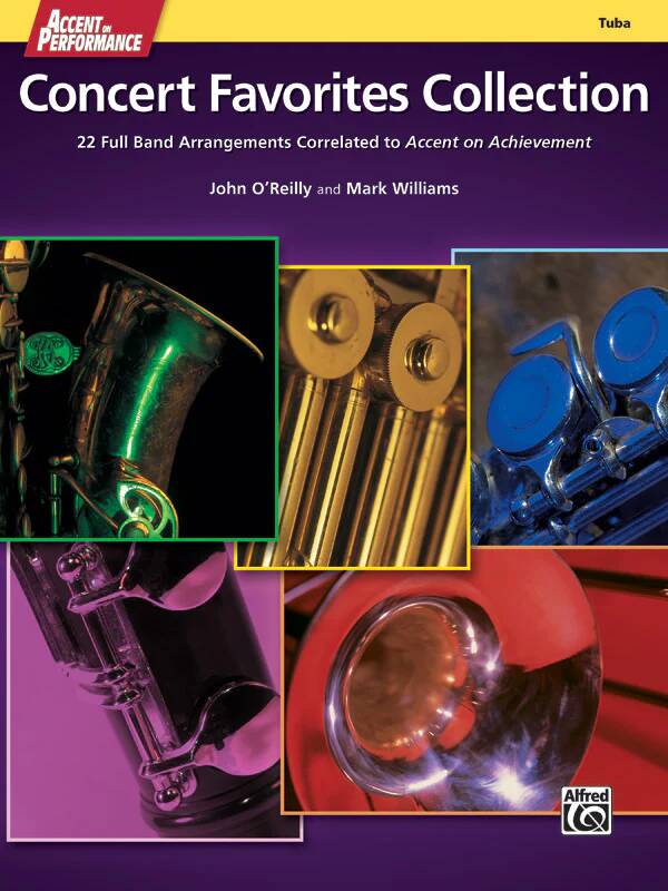 Accent on Performance: Concert Favorites Collection - Tuba - Book
