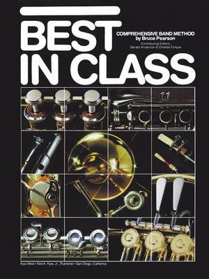 Best In Class, Book 1 - Pearson - Baritone BC - Book