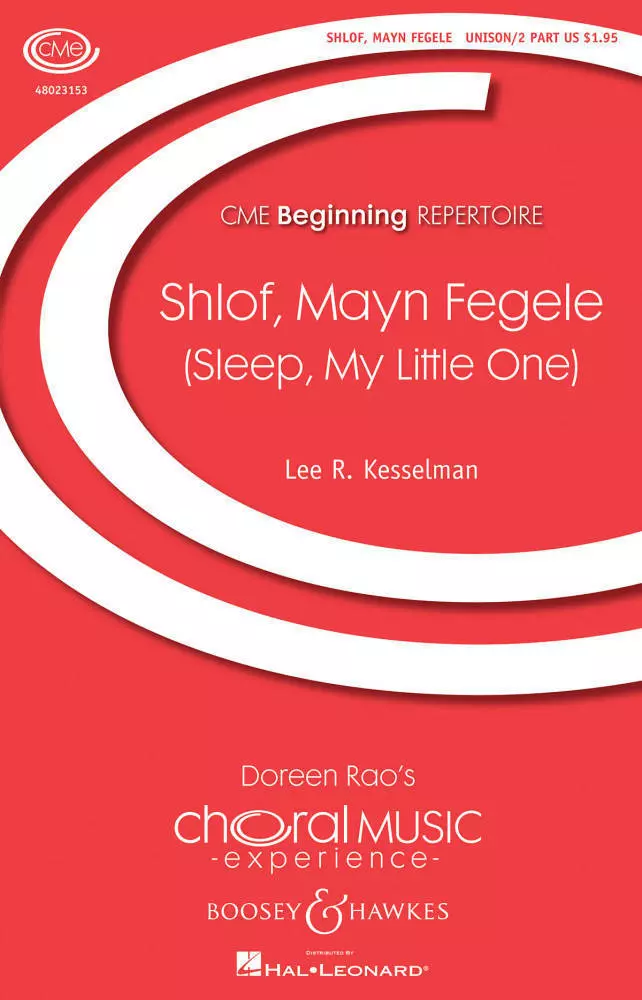 Shlof, Mayn Fegele - Goldfaden /Lermontov /Kesselman - Unis/2 Pt