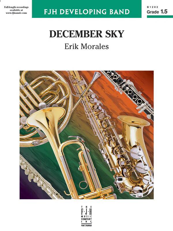 December Sky - Morales - Concert Band - Score - Gr. 1.5
