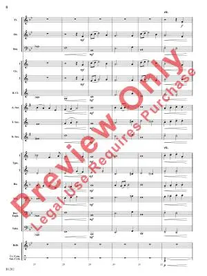 December Sky - Morales - Concert Band - Score - Gr. 1.5