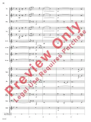 December Sky - Morales - Concert Band - Score - Gr. 1.5