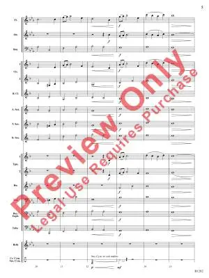 December Sky - Morales - Concert Band - Score - Gr. 1.5