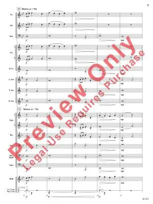 December Sky - Morales - Concert Band - Score - Gr. 1.5