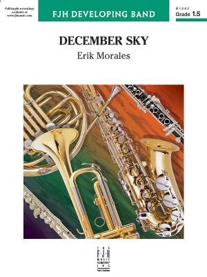 FJH Music Company - December Sky - Morales - Concert Band - Score - Gr. 1.5