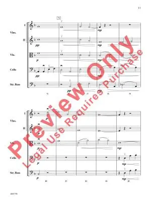 Across the Wind - Spata - String Orchestra - Score - Gr. 2.5