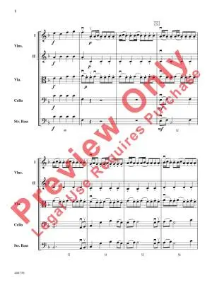 Across the Wind - Spata - String Orchestra - Score - Gr. 2.5