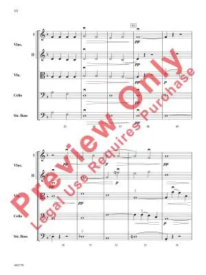 Across the Wind - Spata - String Orchestra - Score - Gr. 2.5