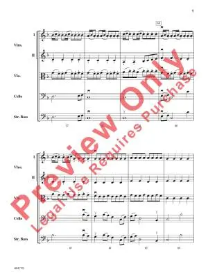 Across the Wind - Spata - String Orchestra - Score - Gr. 2.5