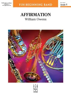 FJH Music Company - Affirmation - Owens - Concert Band - Score - Gr. 1