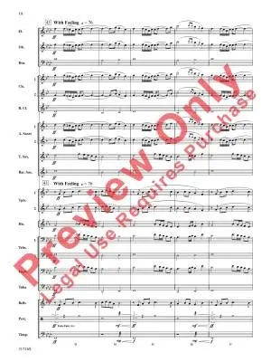 Celtic Voyage - Donahue - Concert Band - Score - Gr. 3