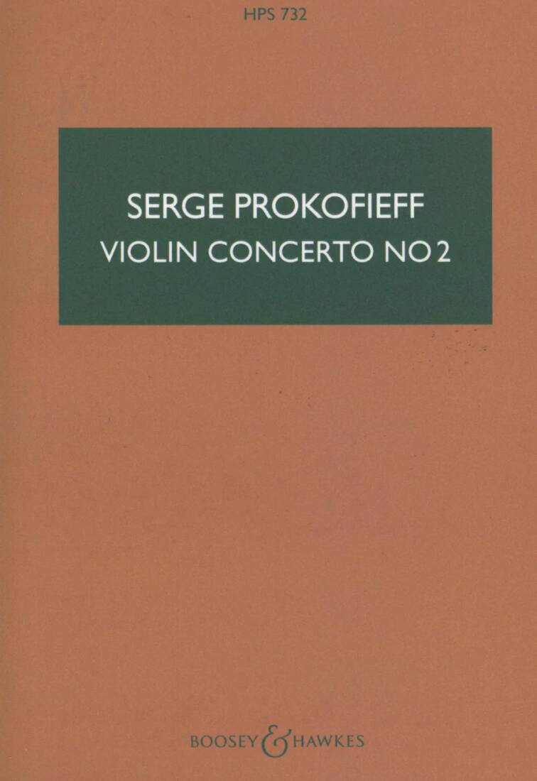 Violin Concerto No. 2 in G Minor - Prokofieff  - Study Score