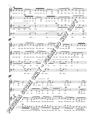 Sonnez Les Cloches - Corlis - SATB