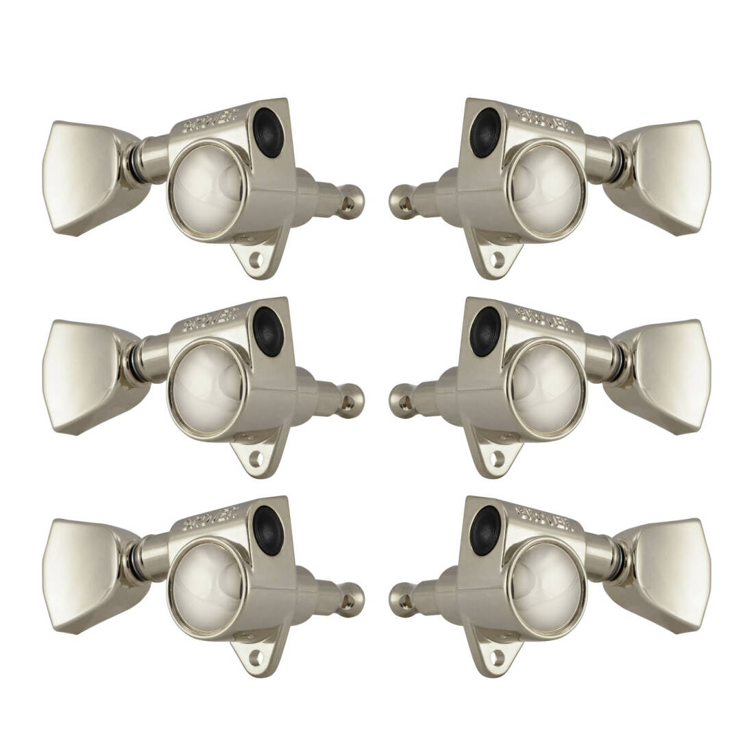 18:1 Rotomatics 102 Series Tuners, Keystone Buttons - Nickel