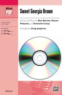 Alfred Publishing - Sweet Georgia Brown - Bernie /Pinkard /Casey /Jasperse - CD