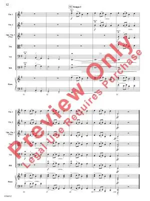 Dragon Dances - Newbold - String Orchestra - Score - Gr. 2