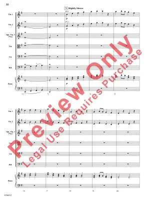 Dragon Dances - Newbold - String Orchestra - Score - Gr. 2
