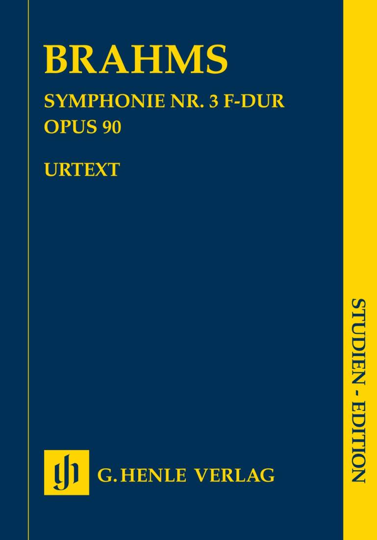 Symphony No. 3 in F Major, Op. 90 - Brahms/Pascall - Study Score