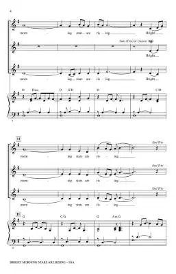 Bright Morning Stars are Rising - Snyder - Choral Octavo - SSA Accompanied
